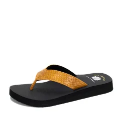 Women Yellow Box Flip Flops><noscript><img width=
