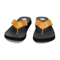 Women Yellow Box Flip Flops><noscript><img width=