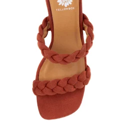 Women Yellow Box Heels & Wedges><noscript><img width=