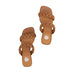 Women Yellow Box Heels & Wedges><noscript><img width=