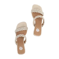 Women Yellow Box Heels & Wedges><noscript><img width=