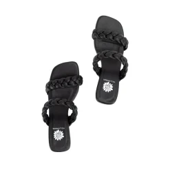 Women Yellow Box Heels & Wedges><noscript><img width=