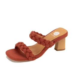 Women Yellow Box Heels & Wedges><noscript><img width=