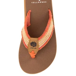 Women Yellow Box Flip Flops><noscript><img width=