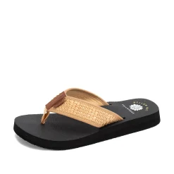 Women Yellow Box Flip Flops><noscript><img width=