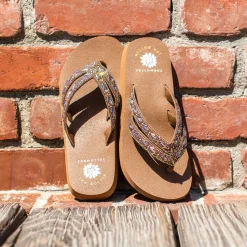 Women Yellow Box Flip Flops><noscript><img width=