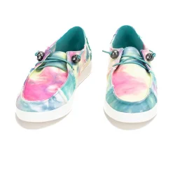 Women Yellow Box Sneakers & Flats><noscript><img width=