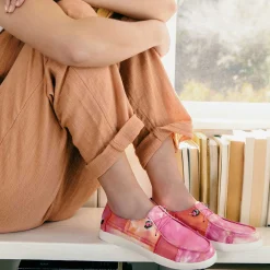 Women Yellow Box Sneakers & Flats><noscript><img width=