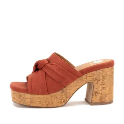 Women Yellow Box Heels & Wedges>Ordo Platform Heel