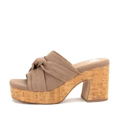 Women Yellow Box Heels & Wedges><noscript><img width=