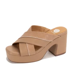 Women Yellow Box Heels & Wedges>Orelle Platform Heel