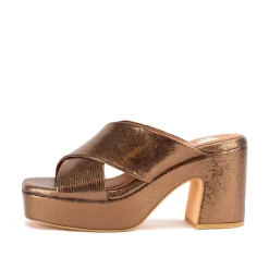 Women Yellow Box Heels & Wedges><noscript><img width=