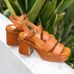 Women Yellow Box Heels & Wedges><noscript><img width=