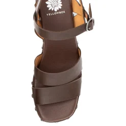 Women Yellow Box Heels & Wedges><noscript><img width=