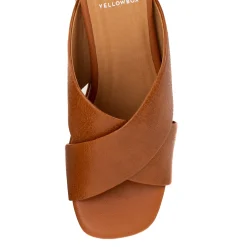 Women Yellow Box Heels & Wedges><noscript><img width=