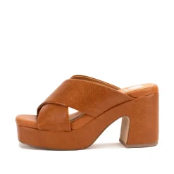 Women Yellow Box Heels & Wedges><noscript><img width=