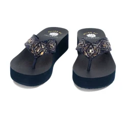 Women Yellow Box Heels & Wedges><noscript><img width=