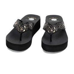 Women Yellow Box Heels & Wedges><noscript><img width=