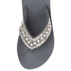 Women Yellow Box Flip Flops><noscript><img width=