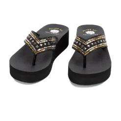 Women Yellow Box Heels & Wedges><noscript><img width=