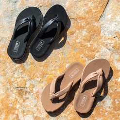 Women Yellow Box Flip Flops><noscript><img width=