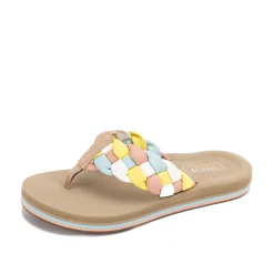 Women Yellow Box Flip Flops><noscript><img width=