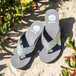 Women Yellow Box Heels & Wedges><noscript><img width=