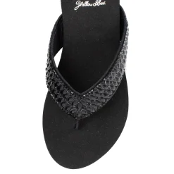 Women Yellow Box Heels & Wedges><noscript><img width=