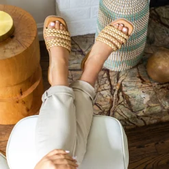 Women Yellow Box Sandals><noscript><img width=