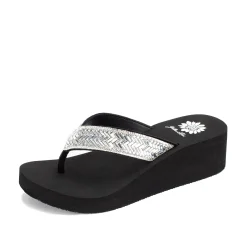 Women Yellow Box Flip Flops><noscript><img width=