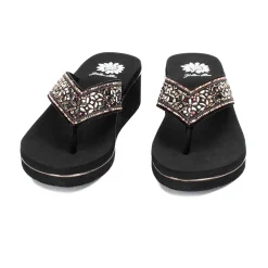 Women Yellow Box Heels & Wedges><noscript><img width=