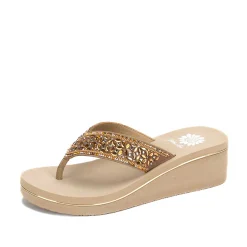 Women Yellow Box Heels & Wedges><noscript><img width=