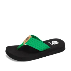 Women Yellow Box Flip Flops><noscript><img width=