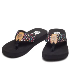 Women Yellow Box Flip Flops><noscript><img width=