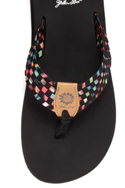 Women Yellow Box Flip Flops><noscript><img width=