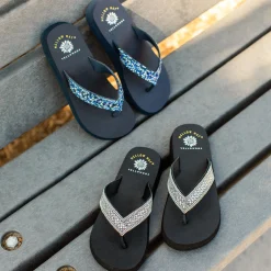 Women Yellow Box Flip Flops><noscript><img width=