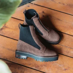 Women Yellow Box Boots & Booties><noscript><img width=