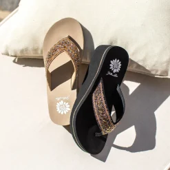 Women Yellow Box Heels & Wedges><noscript><img width=