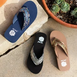 Women Yellow Box Heels & Wedges><noscript><img width=