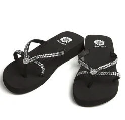 Women Yellow Box Flip Flops><noscript><img width=