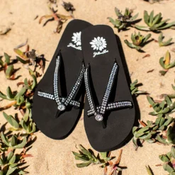 Women Yellow Box Flip Flops><noscript><img width=