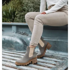 Women Yellow Box Boots & Booties><noscript><img width=