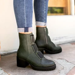 Women Yellow Box Boots & Booties><noscript><img width=