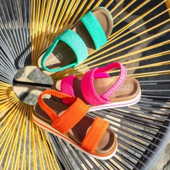 Women Yellow Box Sandals><noscript><img width=