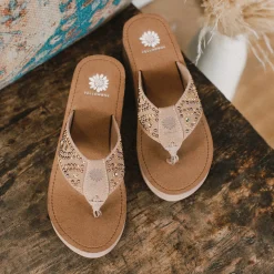 Women Yellow Box Heels & Wedges><noscript><img width=