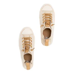 Women Yellow Box Sneakers & Flats><noscript><img width=