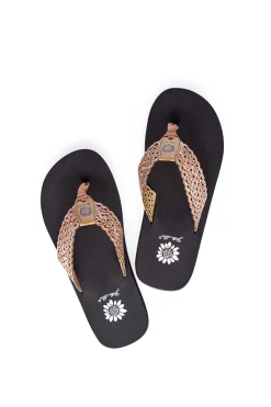Women Yellow Box Flip Flops><noscript><img width=
