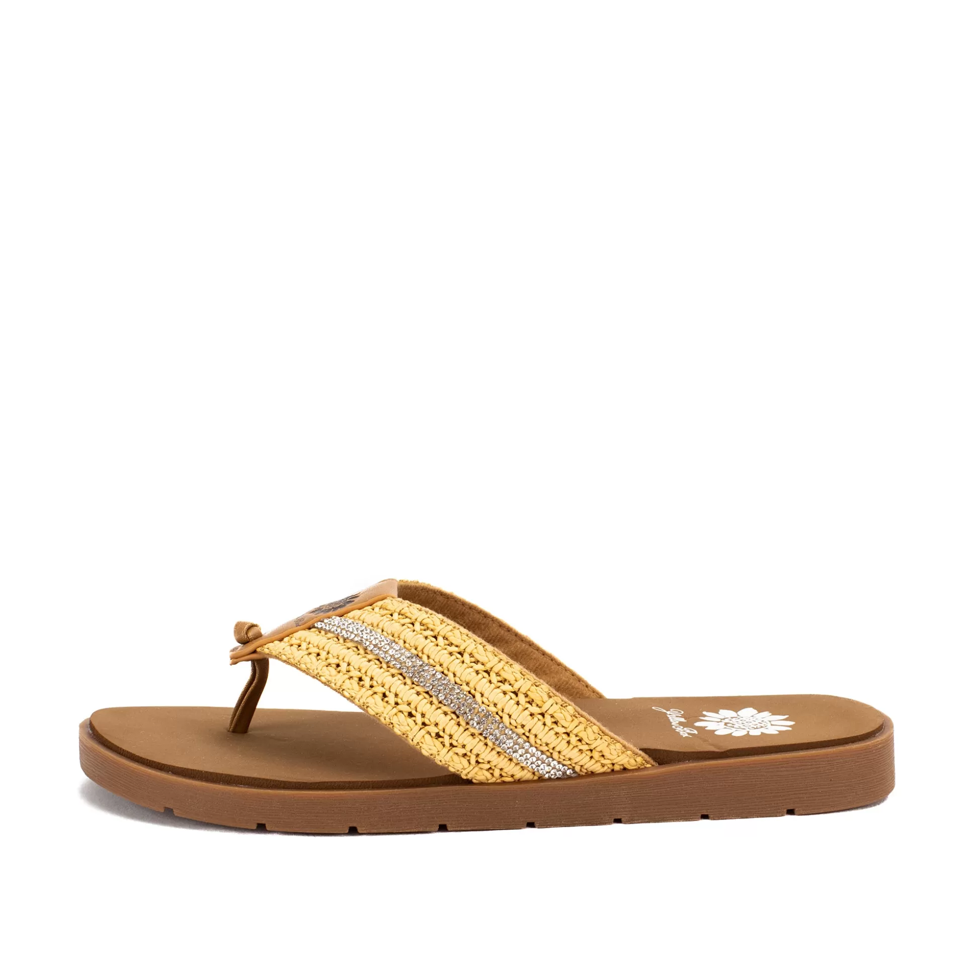 Shop Yellow Box Fania Flip Flop Sandal