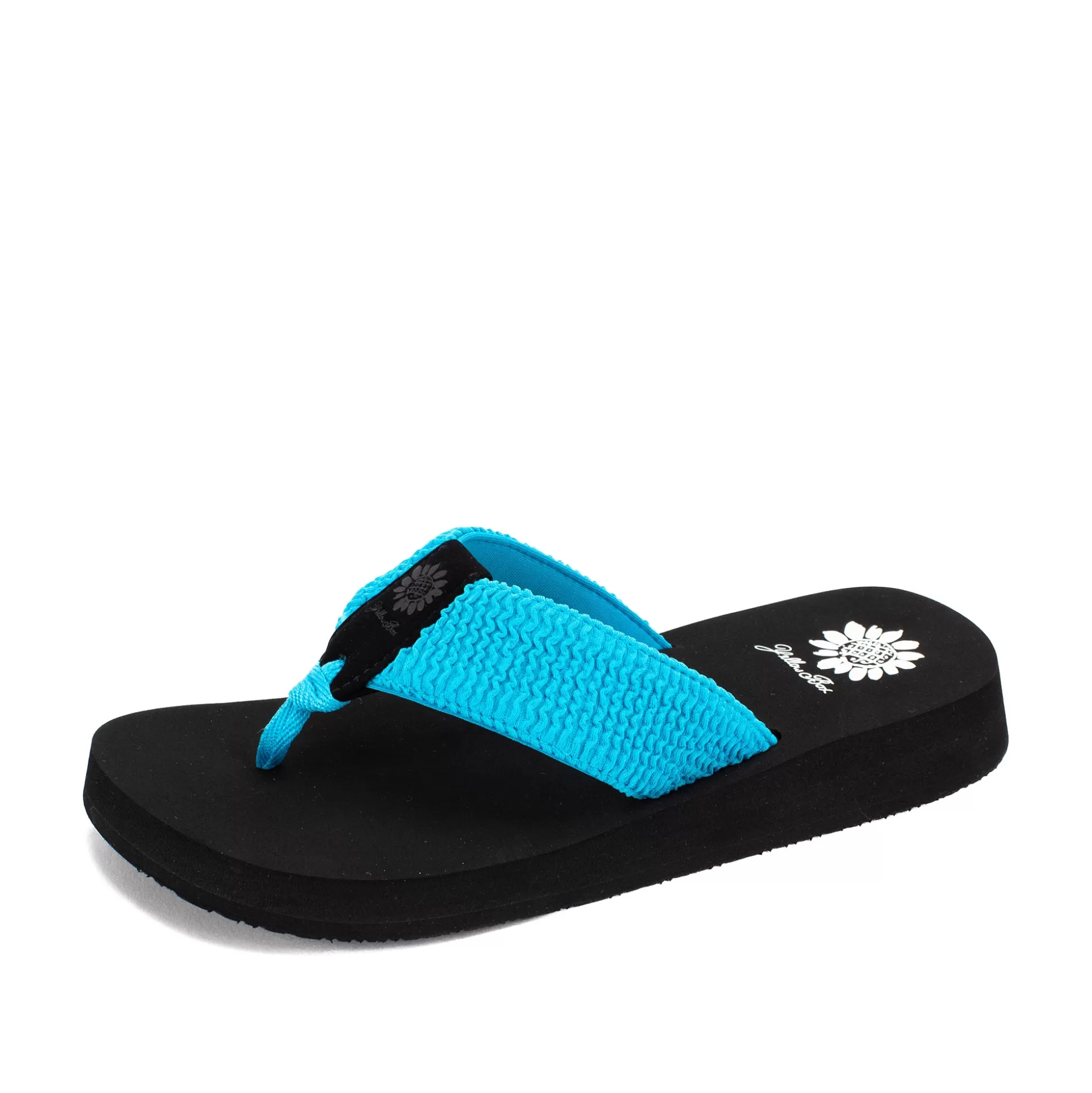 Online Yellow Box Frizzle Flip Flop