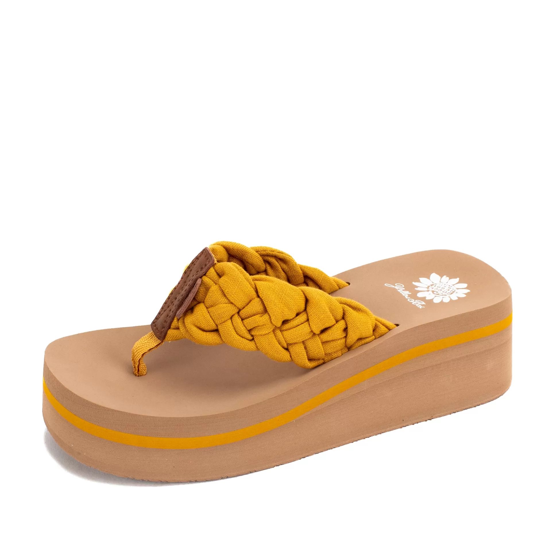 Clearance Yellow Box Karnika Platform Sandal